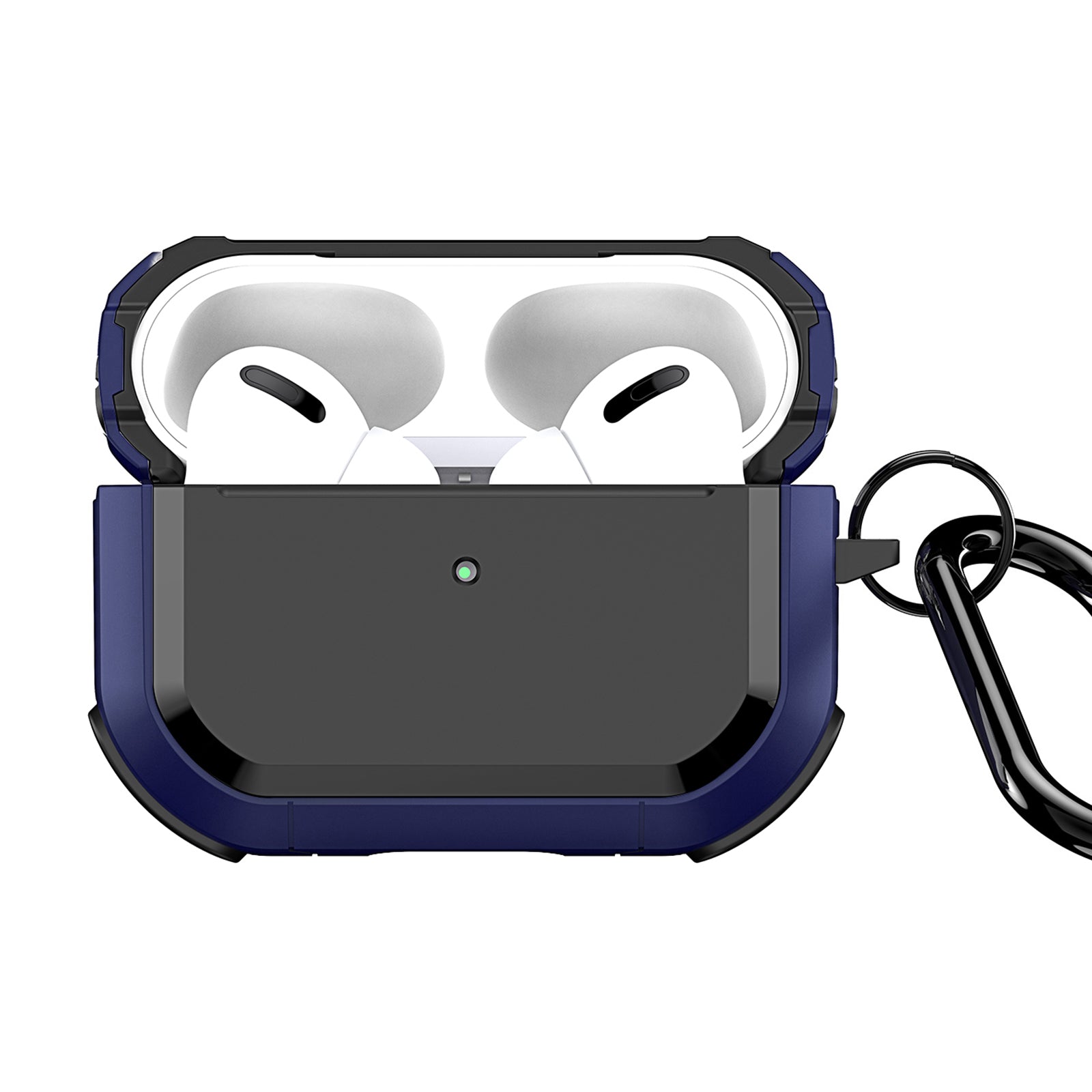DUX DUCIS PECA Series for Apple AirPods Pro 2 Armor Cover Shock-Absorbing PC+TPU Earphone Case with Keychain DUX DUCIS PECA Series for Apple AirPods Pro 2 Armor Cover Shock-Absorbing PC+TPU Earphone Case with Keychain